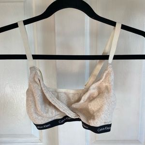 Calvin Klein Beige size Small bralette